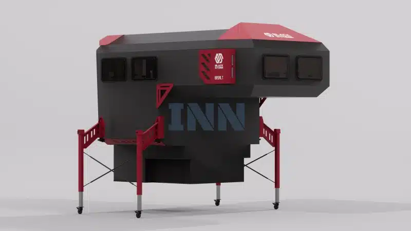 black Basalt Pickup Camper RV
